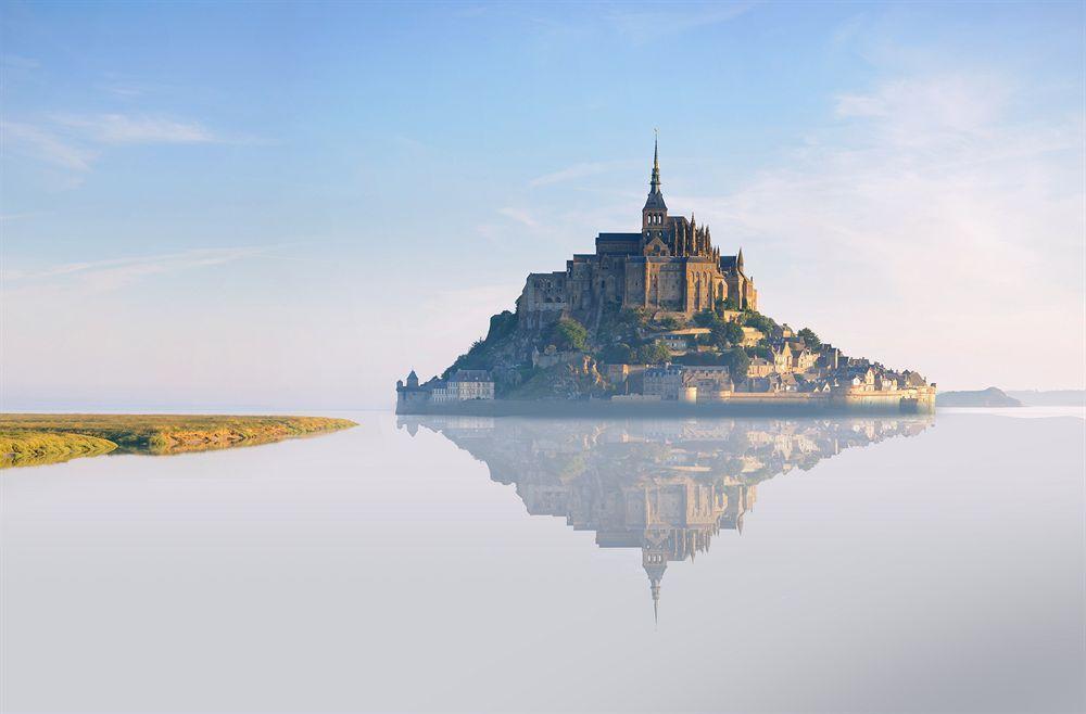 Hotel De La Digue Mont-Saint-Michel Exteriör bild