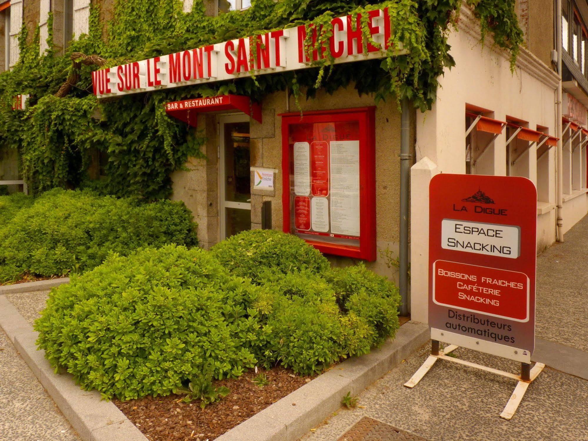 Hotel De La Digue Mont-Saint-Michel Exteriör bild
