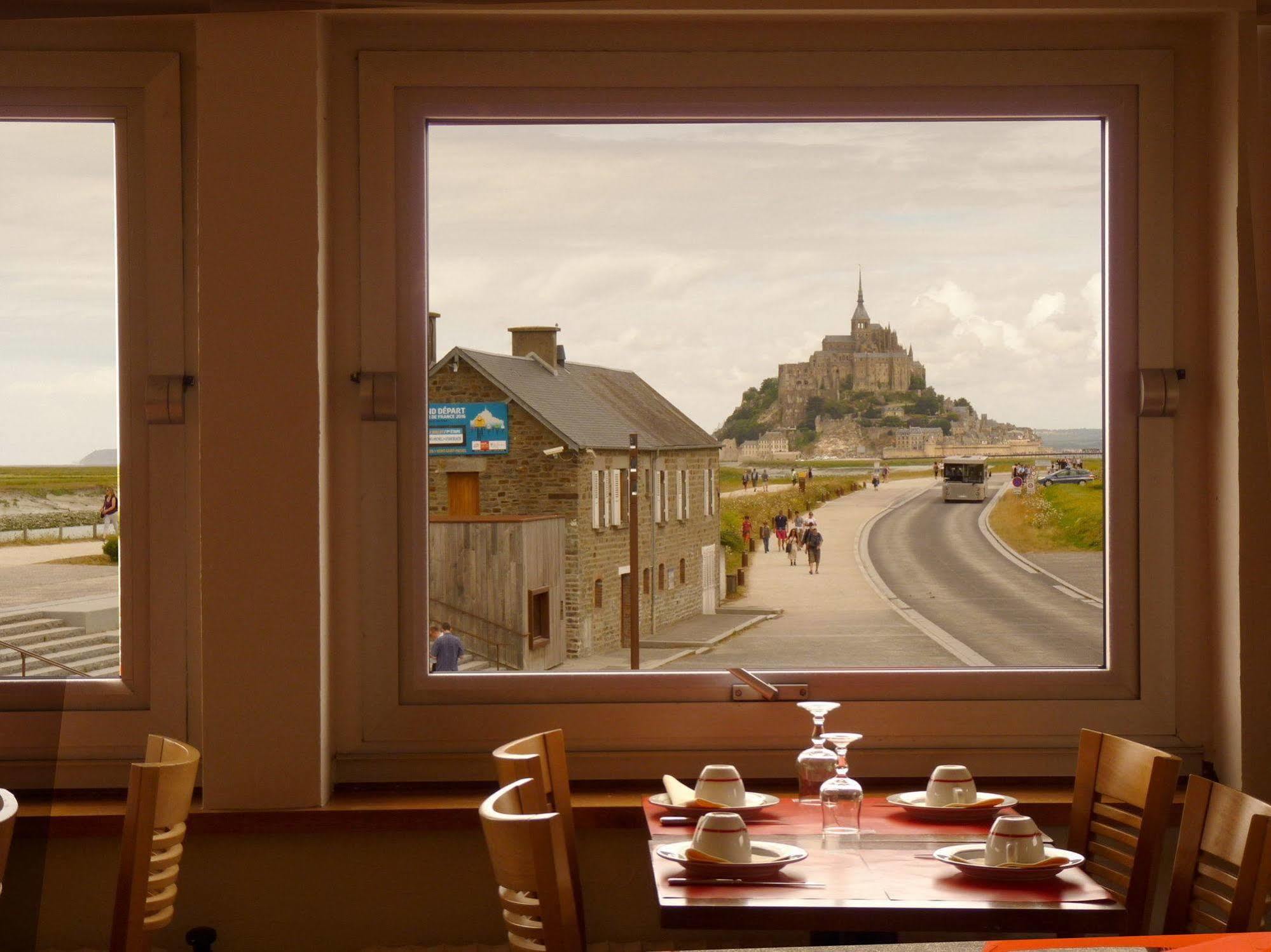 Hotel De La Digue Mont-Saint-Michel Exteriör bild